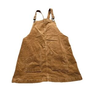 Altar'd State Brown Corduroy Jumper Overalls Rodeo Western Cottagecore Granola S